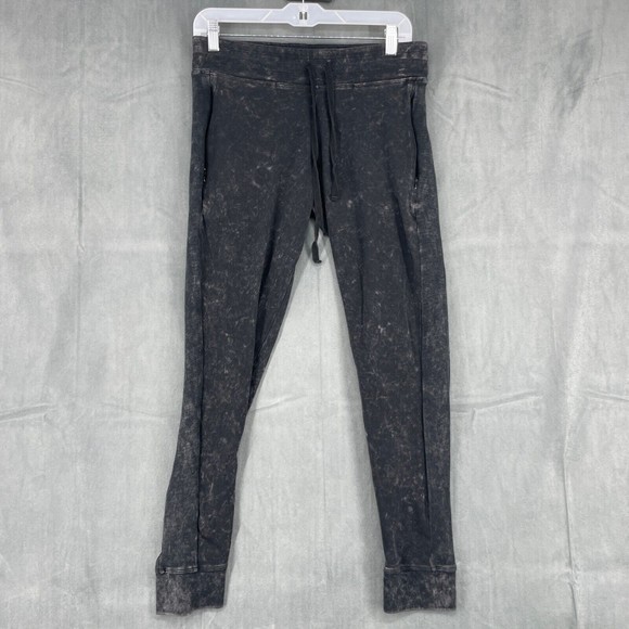 Victoria's Secret Pants - PINK Victoria's Secret Sweatpants Womens Large Black Charcoal Pull On Cotton